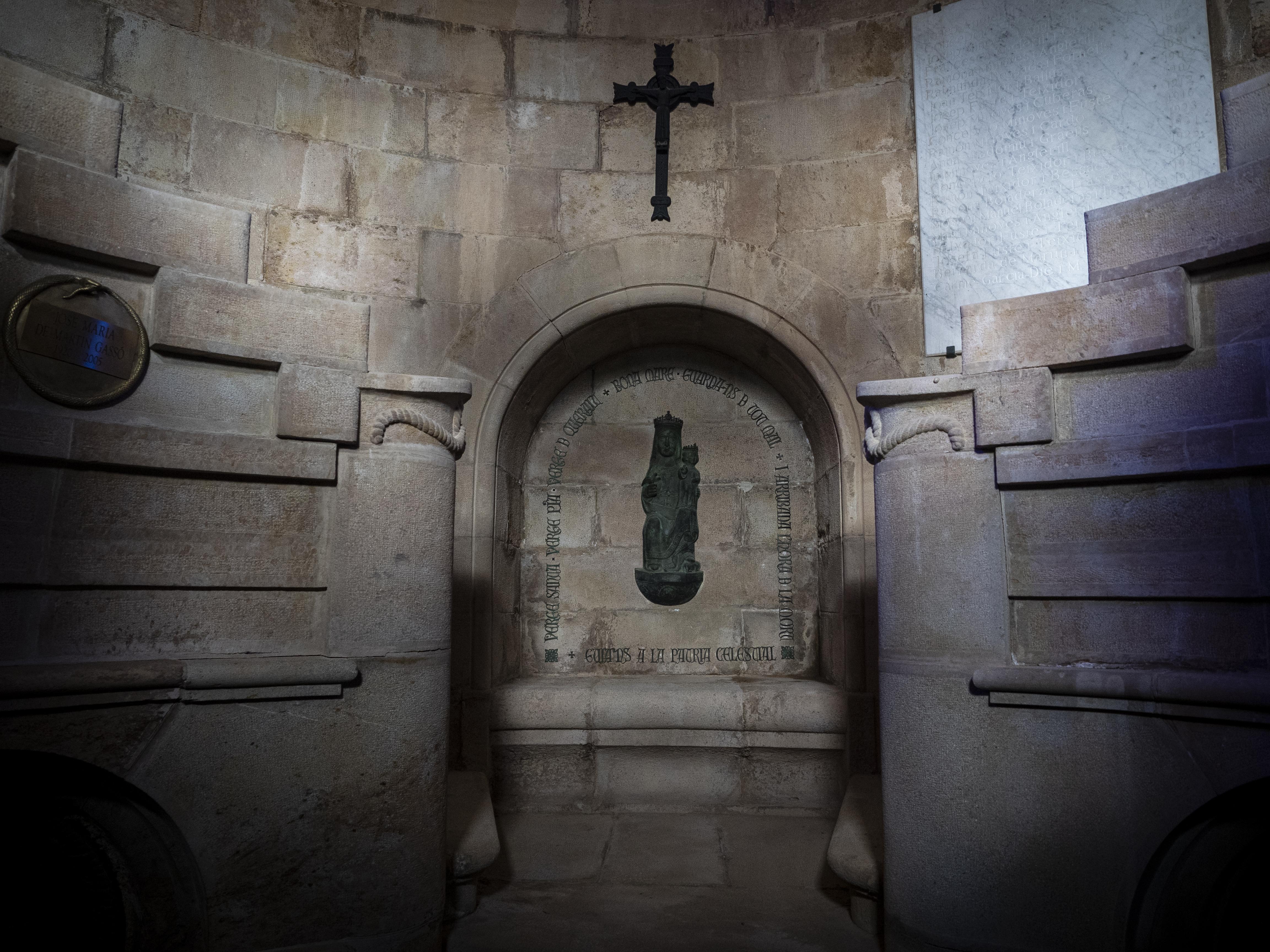 El panteó Bassacs és a dia d'avui la tomba dels berguedans il·lustres. FOTO: Anna E. Puig