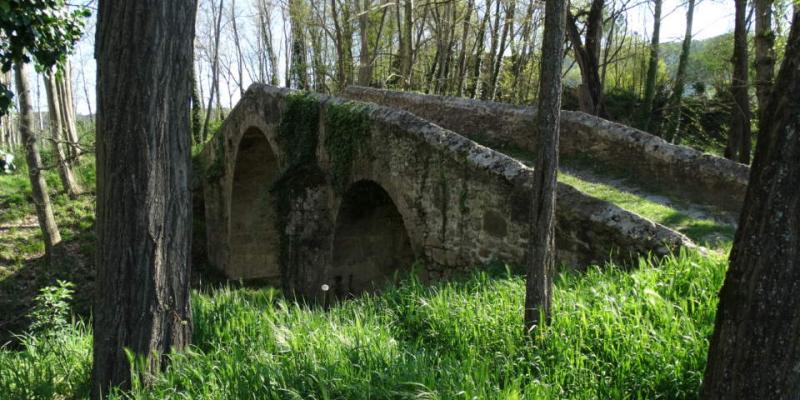 Pont de Can Prat a Sant Miquel de Campmajor