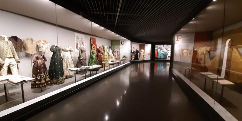 L'exposició "Un museu, mil trames" al Museu del Tèxtil de Terrassa FOTO Jordi Aubach Diputació de Barcelona