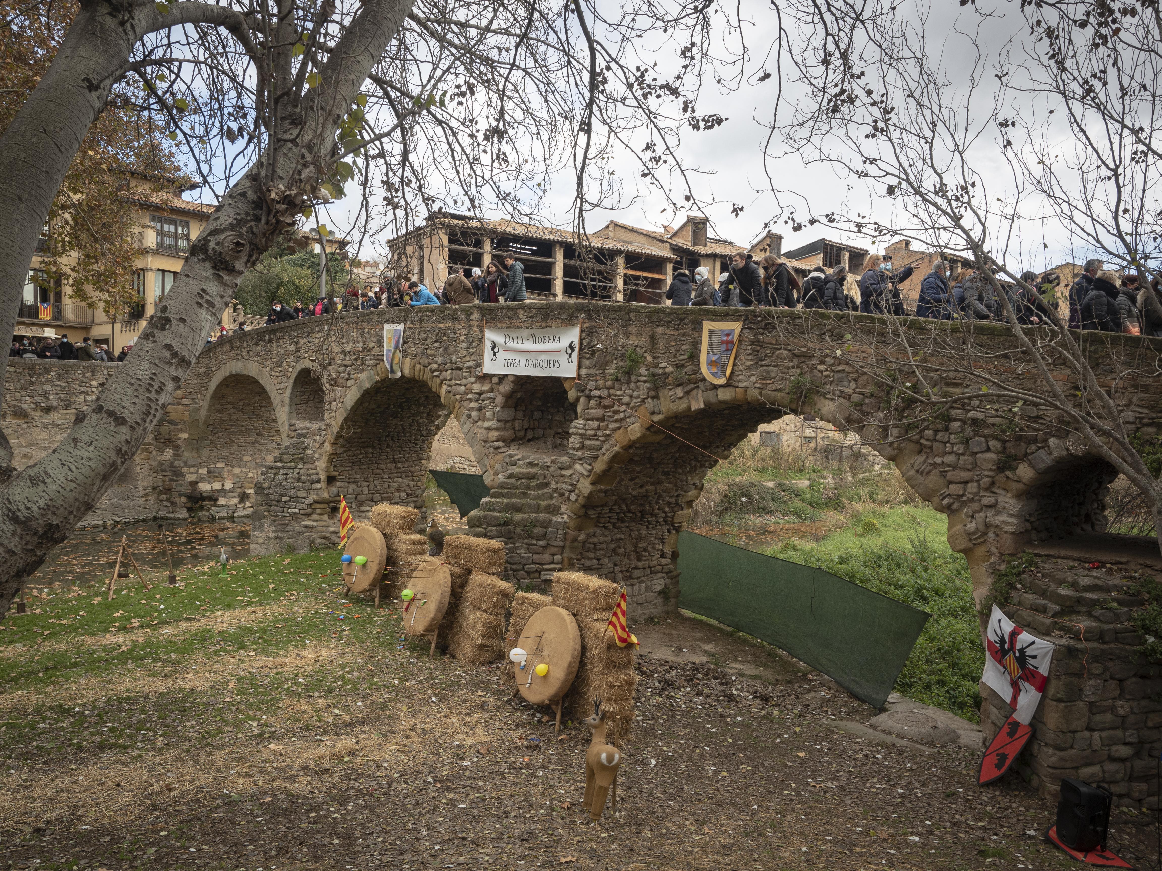 Vic viatja al passat durant el Pont de la Puríssima. FOTO: Anna E. Puig