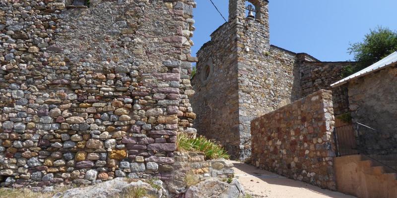 Les Valls d'Aguilar. La Guàrdia d'Ares. Sant Esteve. FOTO: Catalunya - Palau Robert