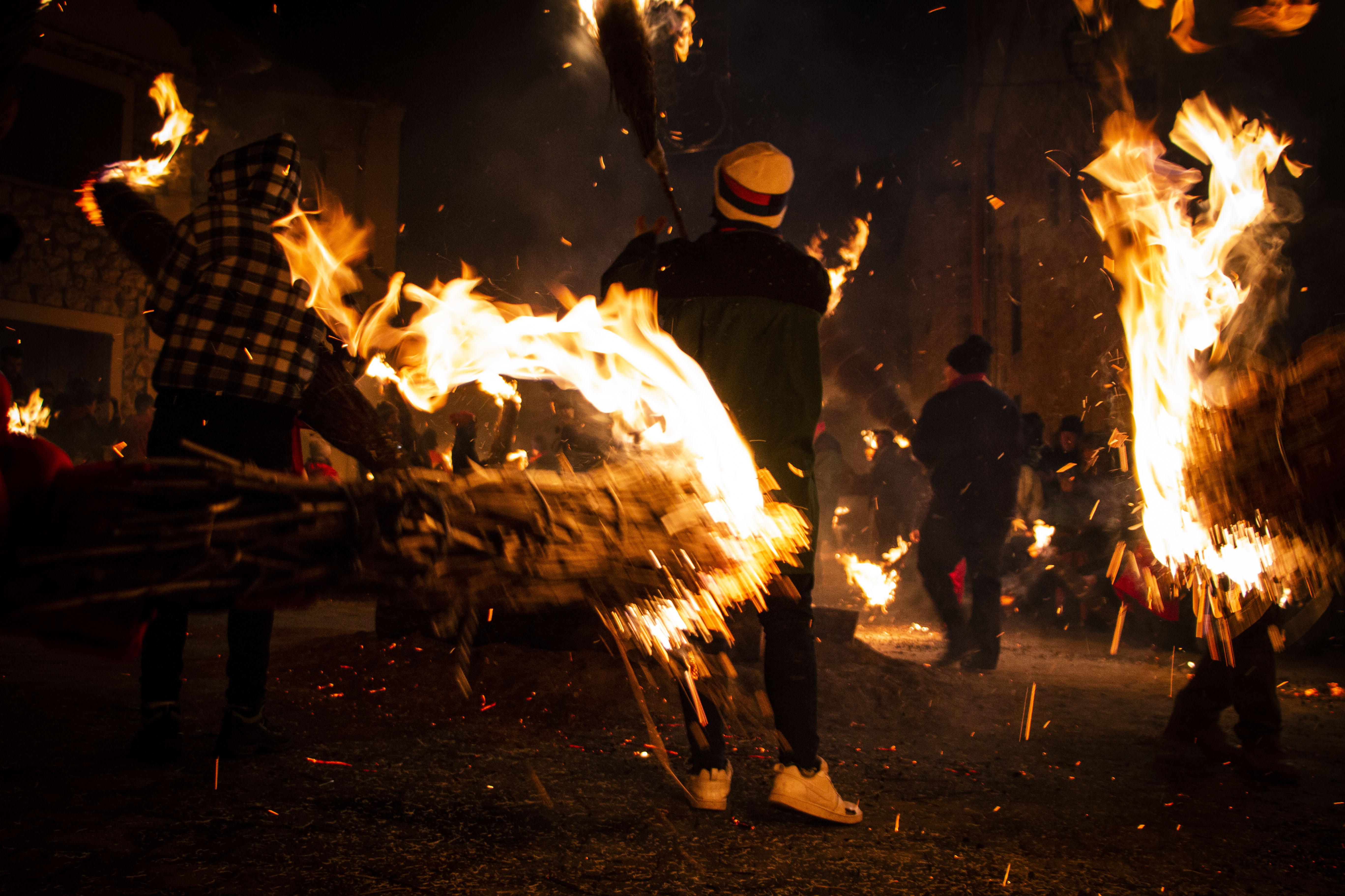 En el seu origen, era una part dels rituals que acompanyaven la festa del solstici d'hivern. FOTO: Anna E. Puig