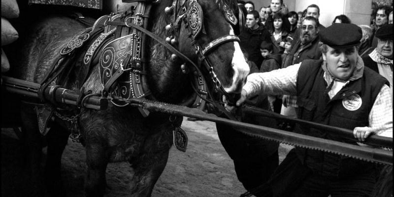 Imatge històrica dels Tres Tombs de Sant Antoni a Valls