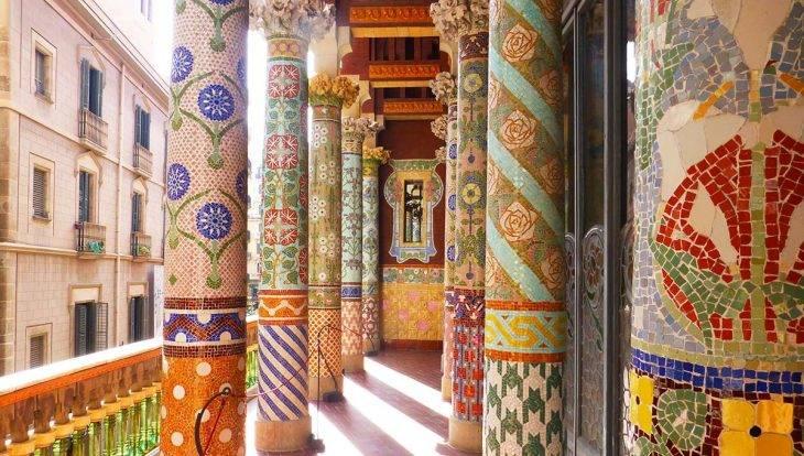 Detall el Palau de la Música Catalana Detall el Palau de la Música Catalana