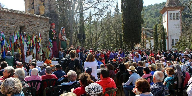 Ofici religiós a l'Aplec de Sant Medir. FOTO: TOT Sant Cugat Ofici religiós a l'Aplec de Sant Medir. FOTO: TOT Sant Cugat