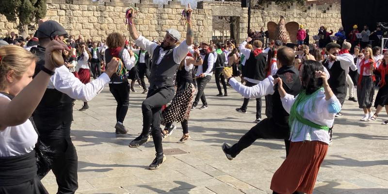 Moment del Ball de Gitanes a Sant Cugat. FOTO: Catalunya M'agrada