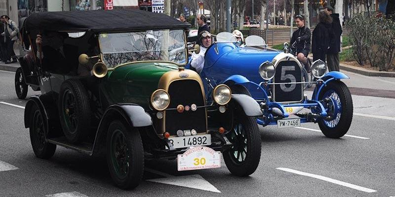 Ral·li internacional de cotxes d'època Barcelona Sitges