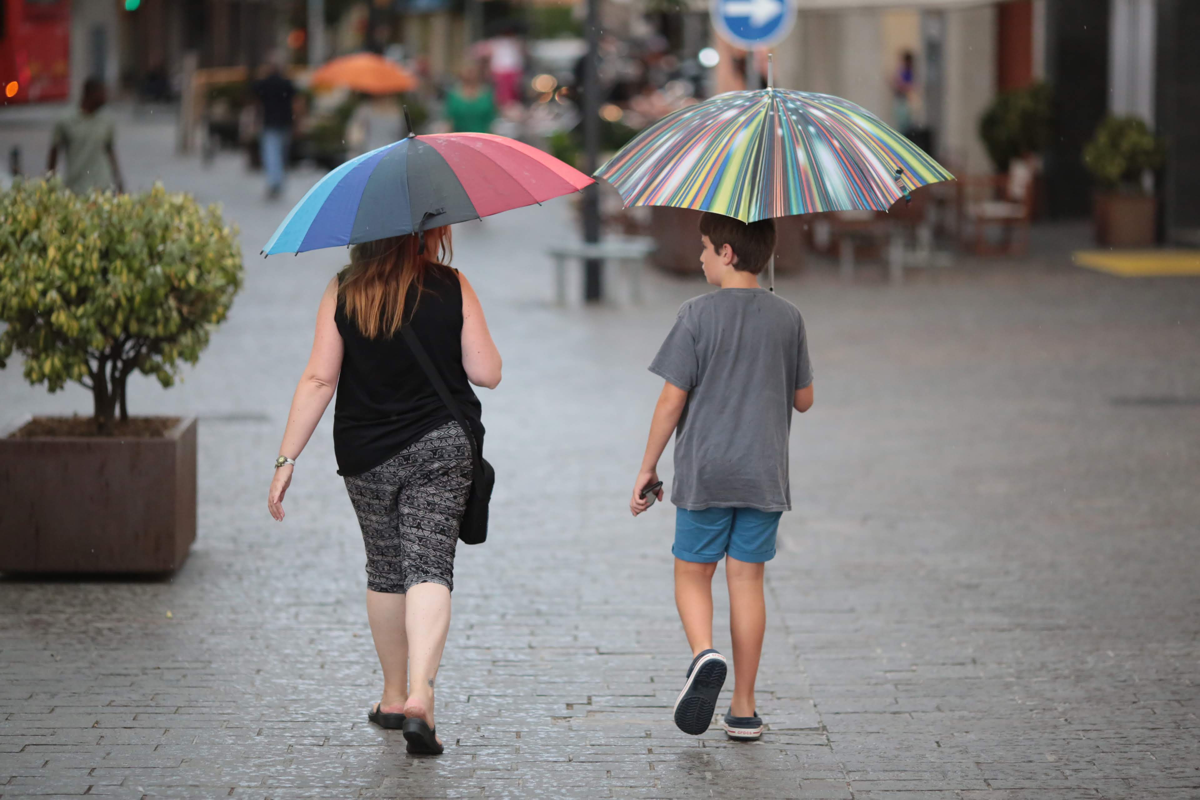 La pluja està present a l'abril. FOTO: TOT Sant Cugat