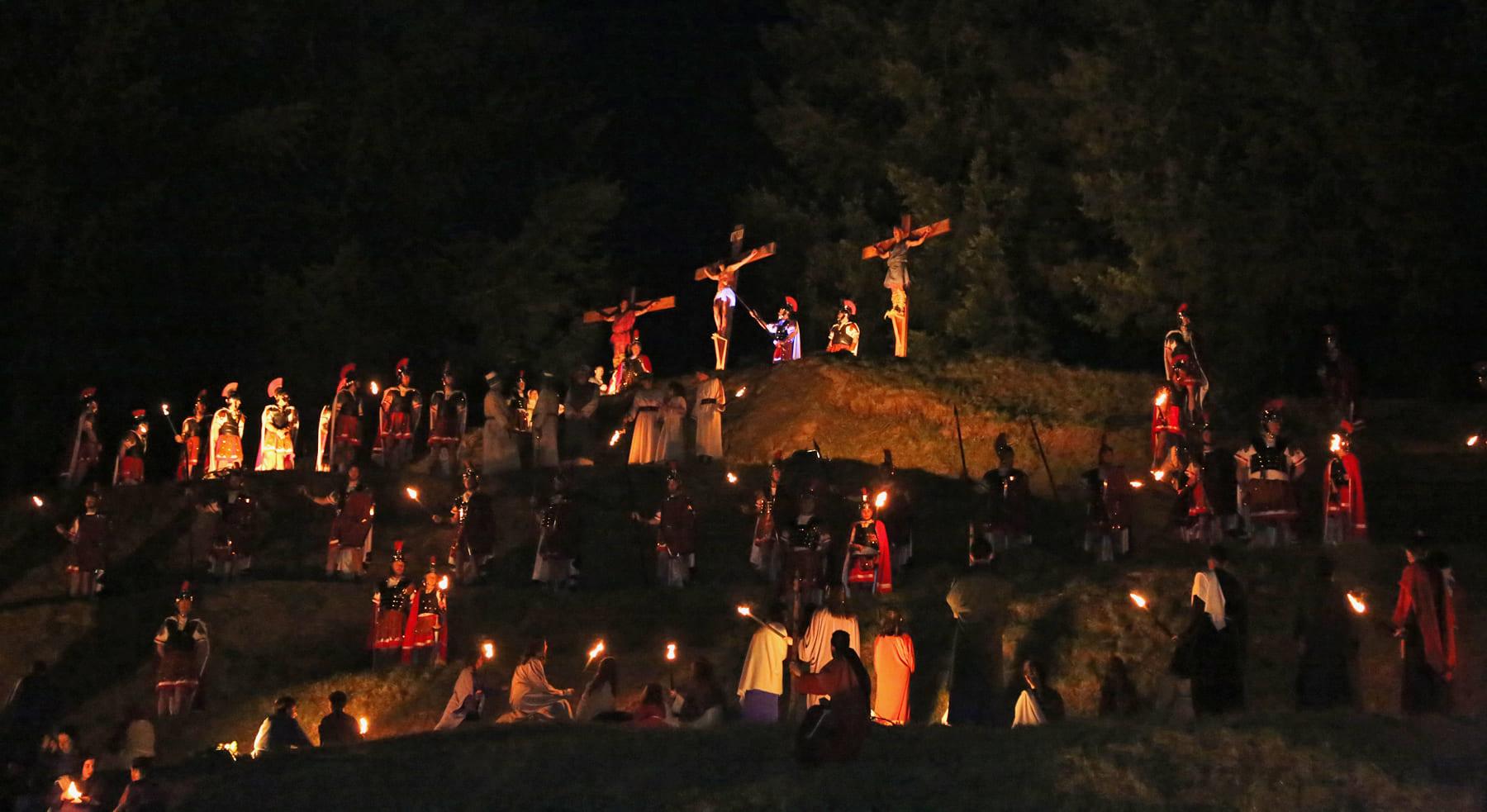 Via Crucis vivent de Sant hilari Sacalm