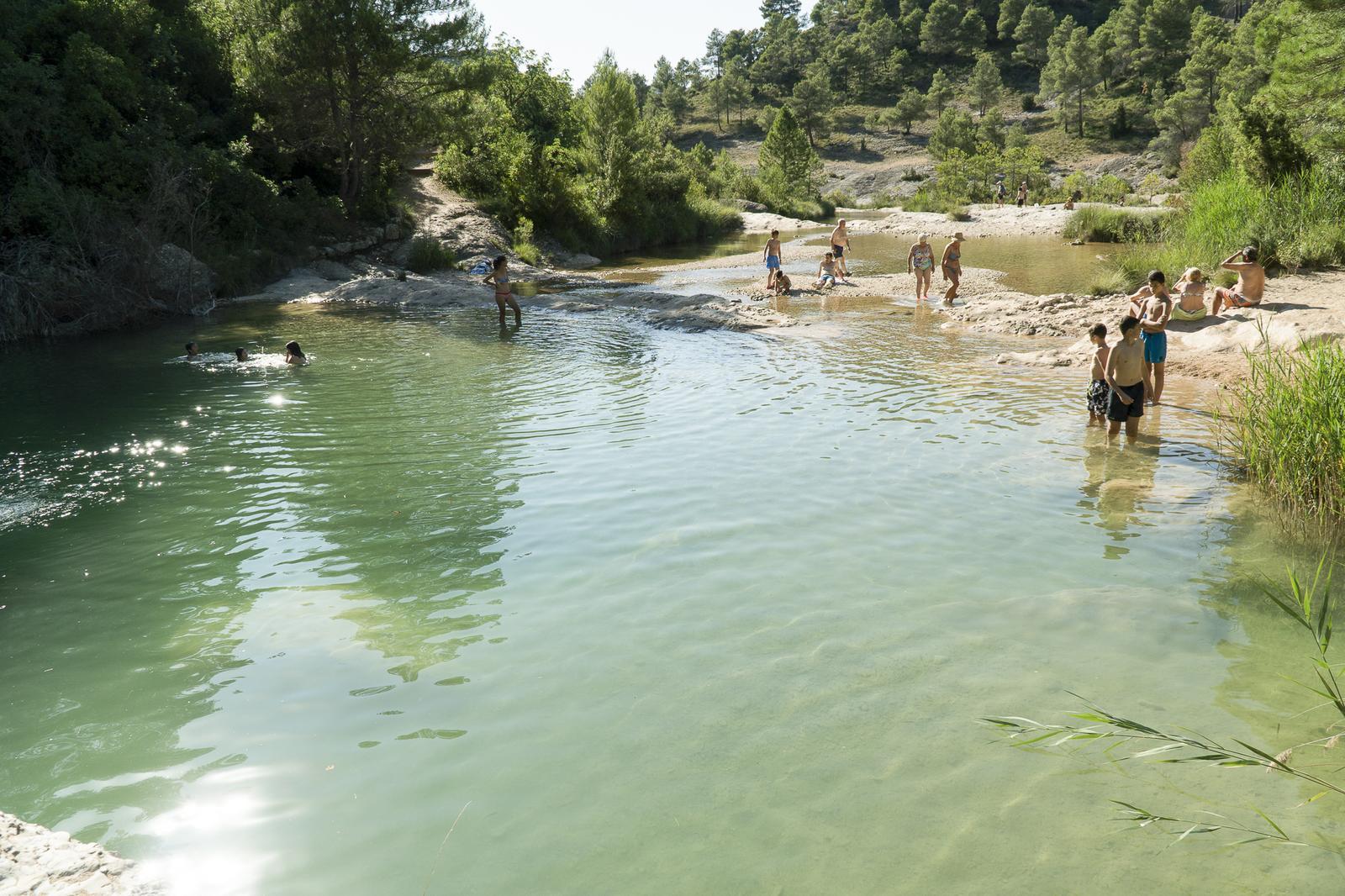 Beseit. Riu d'Ulldemor. Toll del Caixer. FOTO: Catalunya-Palau Robert