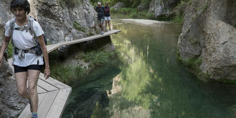 Beseit, a El Parrissal. FOTO: Catalunya-Palau Robert