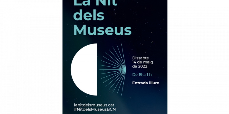 Cartell de la Nit dels Museus 2022