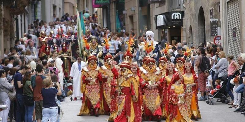 Festa de moros i cristians a Lleida