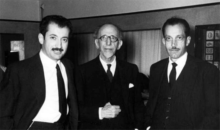 Ignasi Barraquer, al centre de la imatge