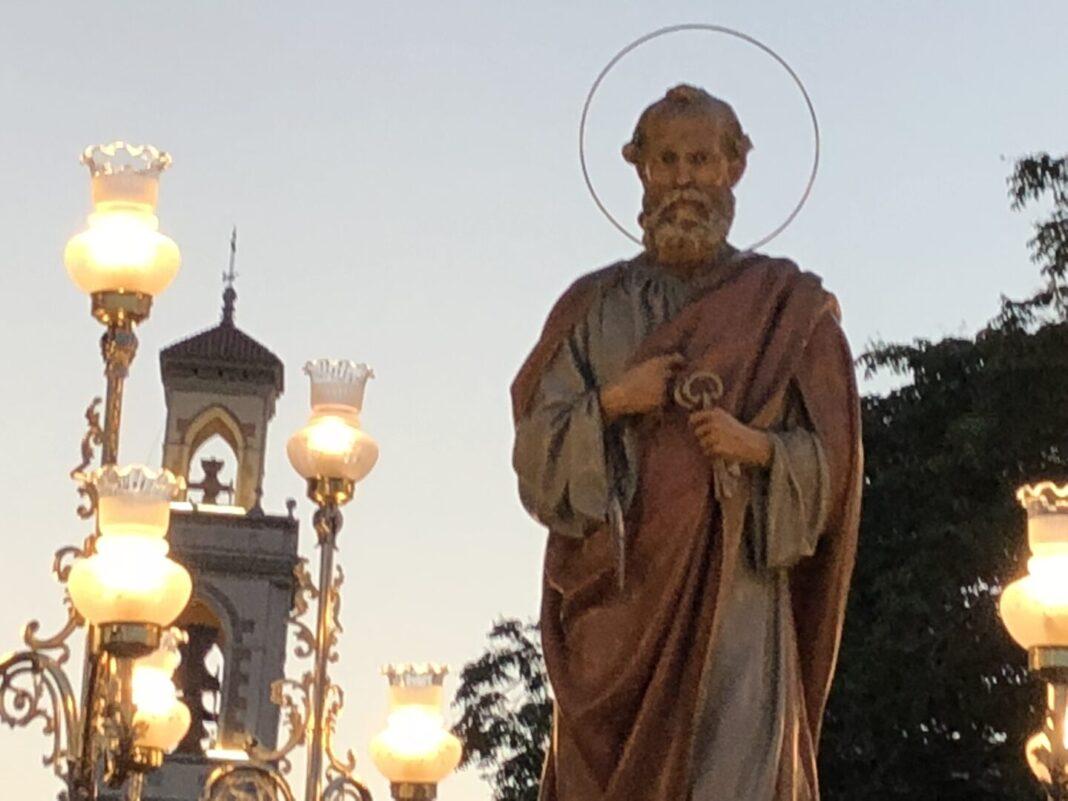 Una de les moltes imatges que representen Sant Pere