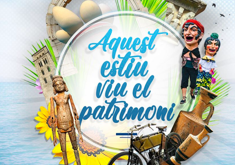 Imatge del programa d'estiu del patrioni cultural de Catalunya FOTO Patrimoni Cultural