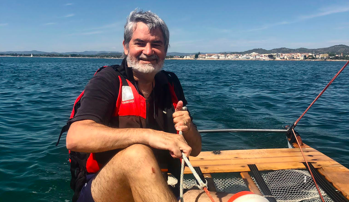 Daniel Romaní durant el seu viatge Daniel Romaní durant el seu viatge