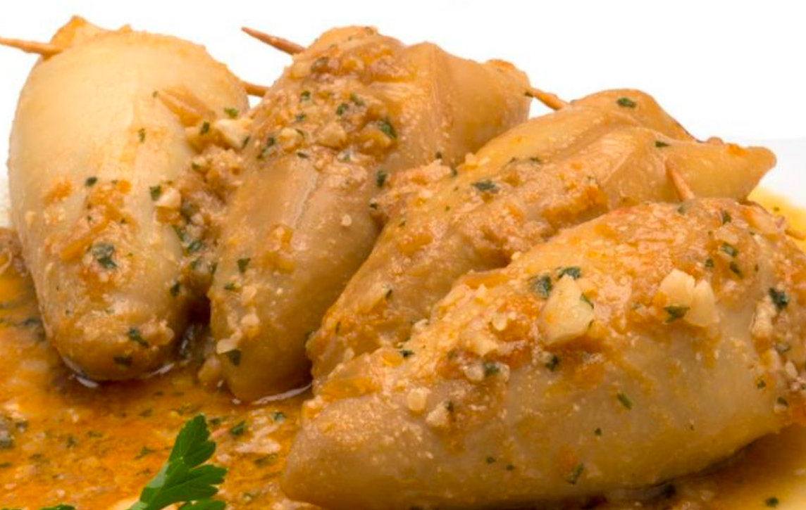 Calamars farcits Calamars farcits