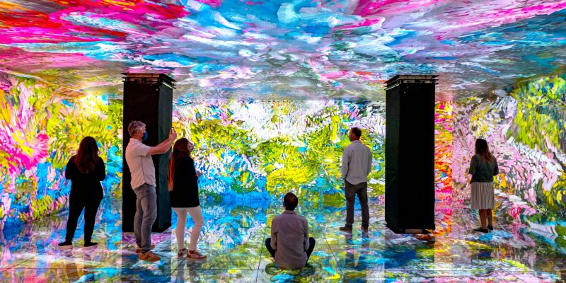 Una mostra de l'experiència immersiva de Casa Batlló. FOTO: Cedida