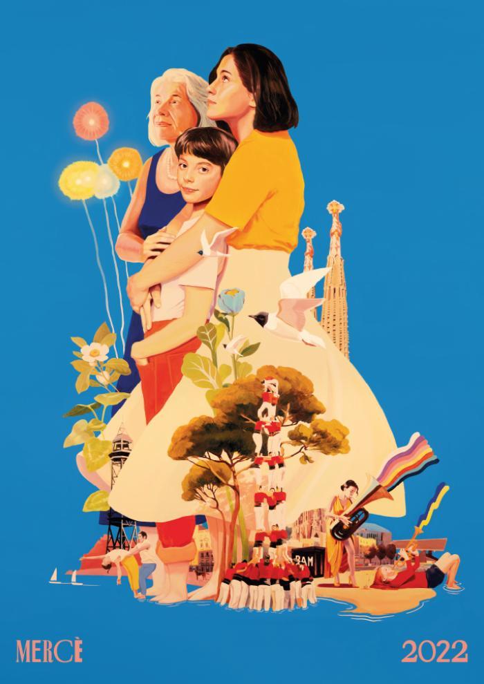 Cartell de la Festa Major de La Mercè 2022 Cartell de la Festa Major de La Mercè 2022