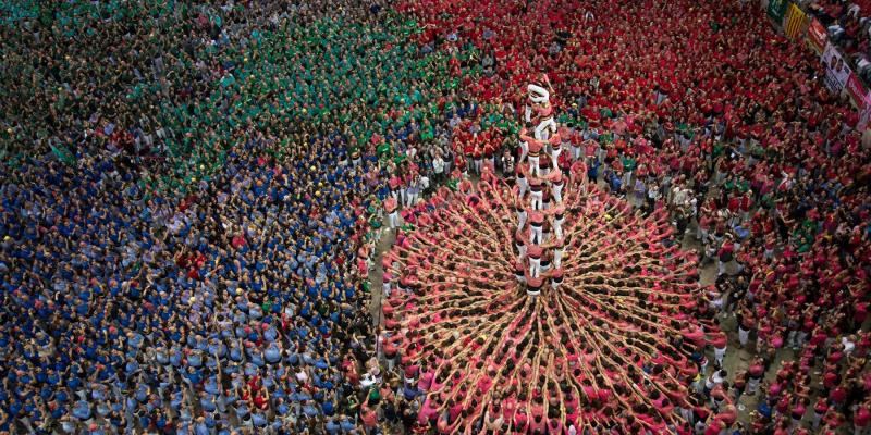 Concurs de Castells de Tarragona FOTO @concurscastells Concurs de Castells de Tarragona FOTO @concurscastells