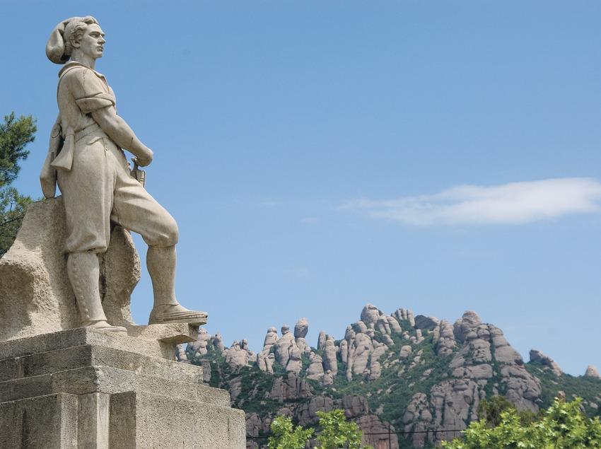 Escultura del Timbaler del Bruc Escultura del Timbaler del Bruc