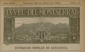 Capçalera de La Veu de Montserrat