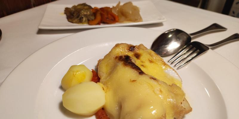 Bacallà gratinat Casa Jordi Bacallà gratinat Casa Jordi