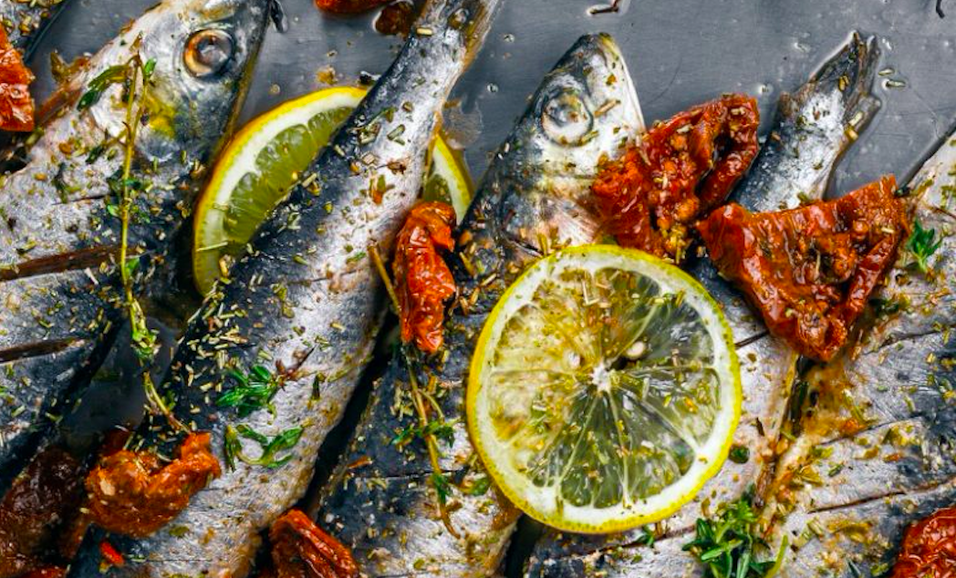 Sardines al forn Sardines al forn