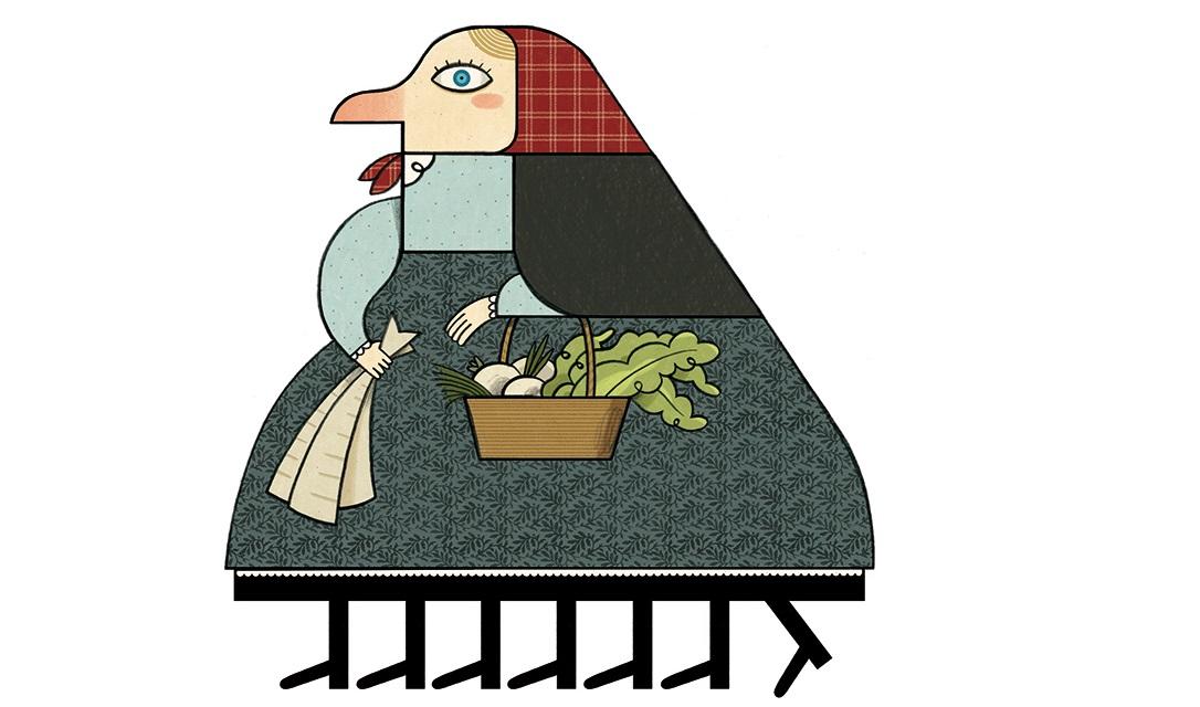 Dibuix de la Vella Quaresma Dibuix de la Vella Quaresma