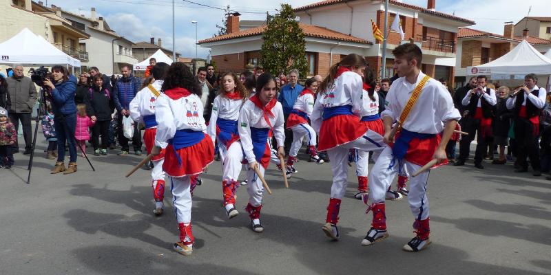 Trobada Nacional de Ball de Bastons FOTO Turisme Lluçanès