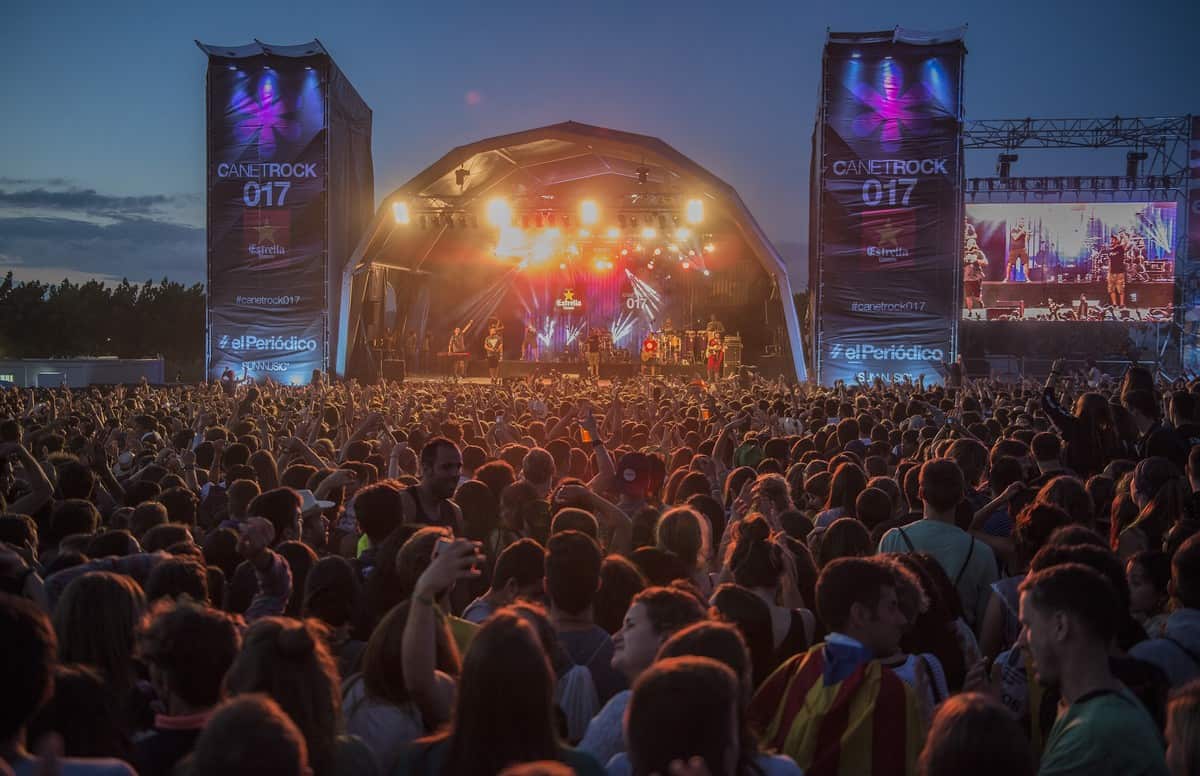 Canet Rock a Canet de Mar en una edició anterior