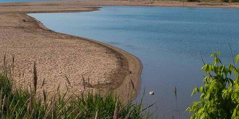 La platja de la Gola del Ter és una de les més visitades a la Costa Brava