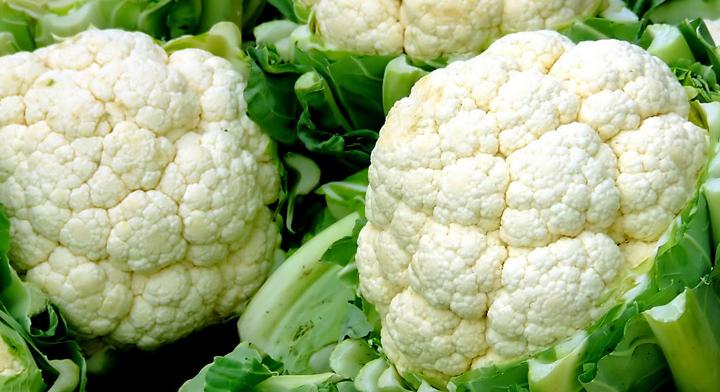 La coliflor és producte de temporada a la tardor La coliflor és producte de temporada a la tardor