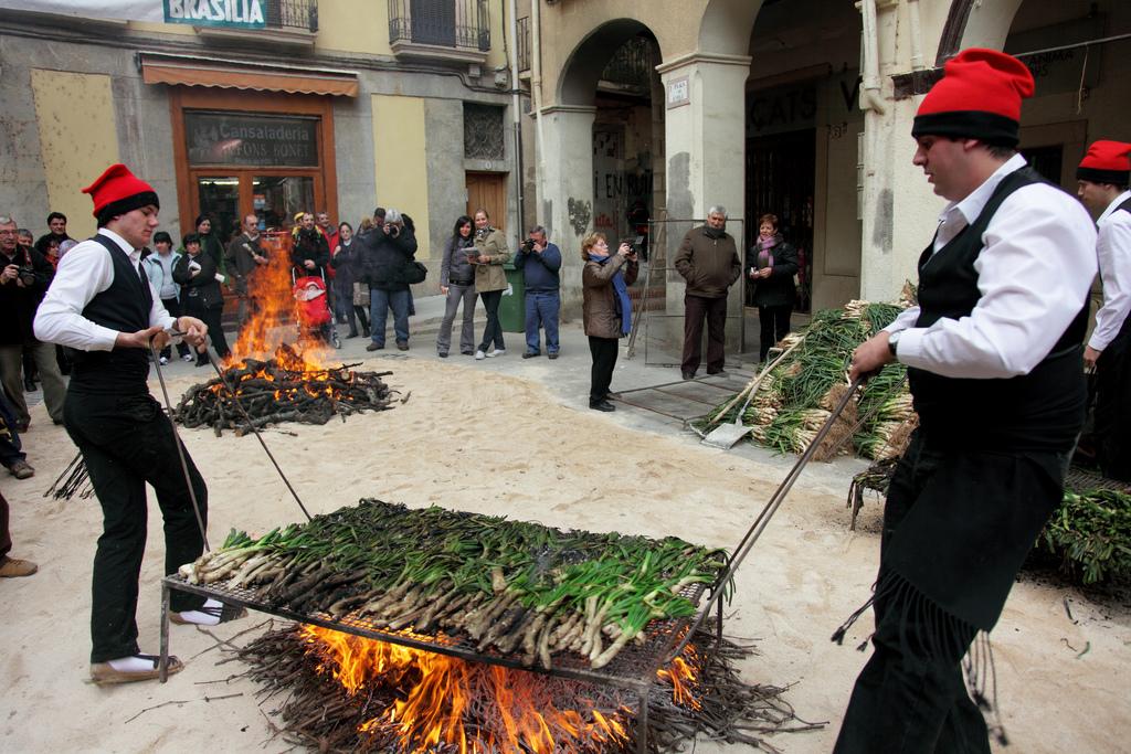 La Gran festa de la calçotada de Valls