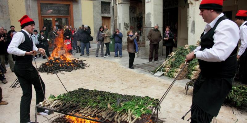 La Gran festa de la calçotada de Valls