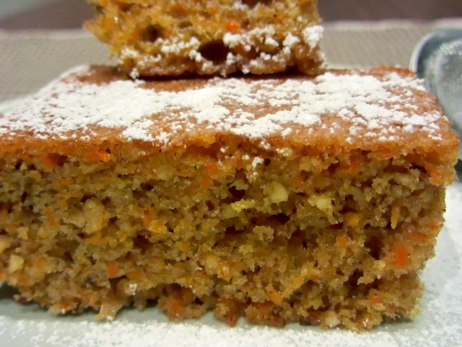 Pastís de pastanaga i nous Pastís de pastanaga i nous