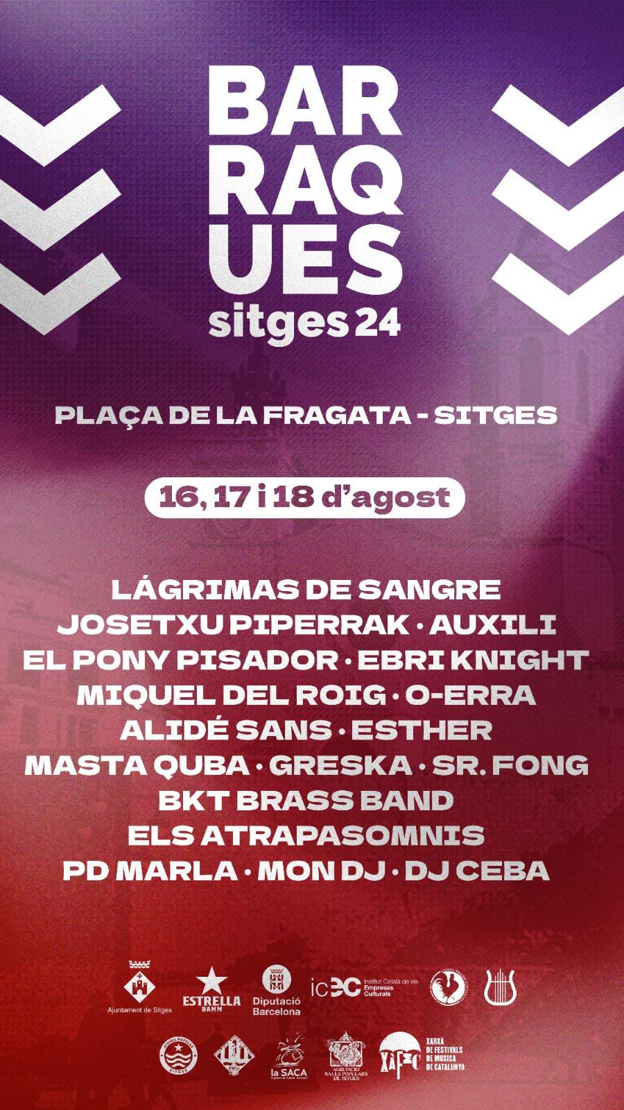 CARTELL BARRAQUES 2024