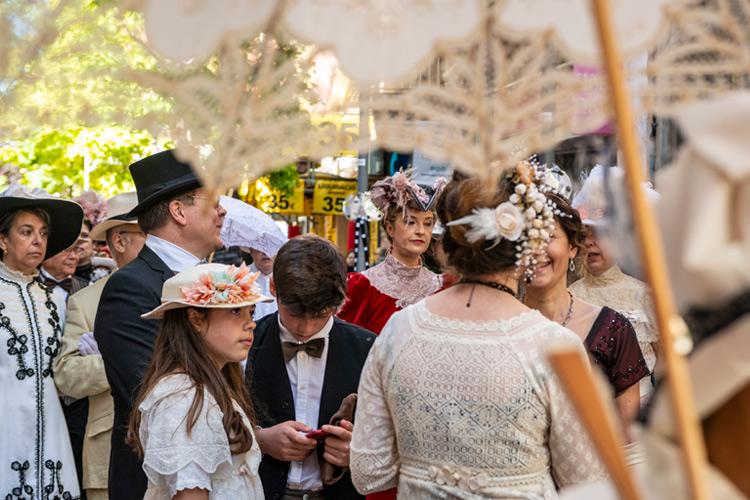 Terrassa celebra la Fira Modernista FOTO Centre de Documentació i Museu Tèxtil