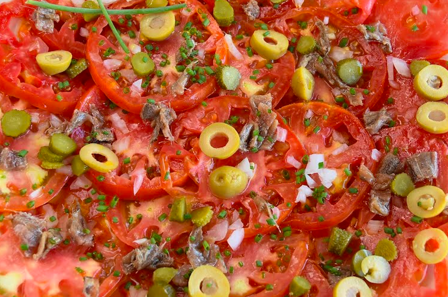 Carpaccio de tomàquet Carpaccio de tomàquet