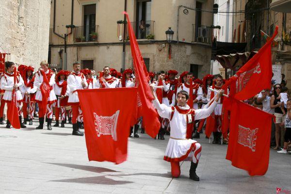 Banderers de Tortosa a la Festa del Renaixement Banderers de Tortosa a la Festa del Renaixement