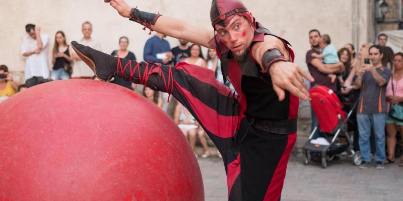 Un dels espectacles de la Festa del renaixement, en una edició anterior Un dels espectacles de la Festa del renaixement, en una edició anterior