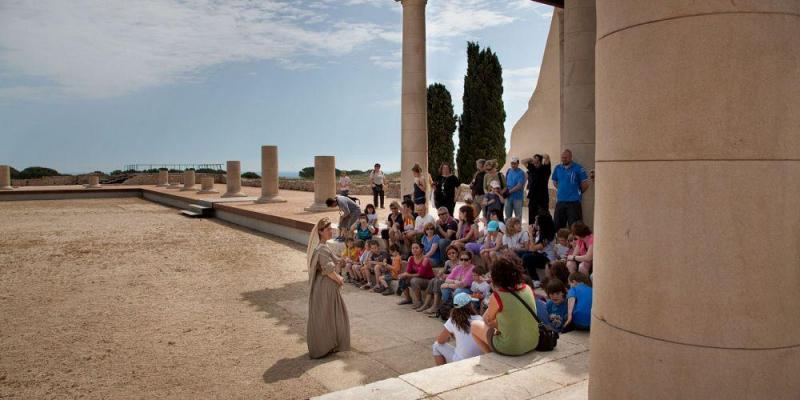 Visita romana a Empúries Visita romana a Empúries