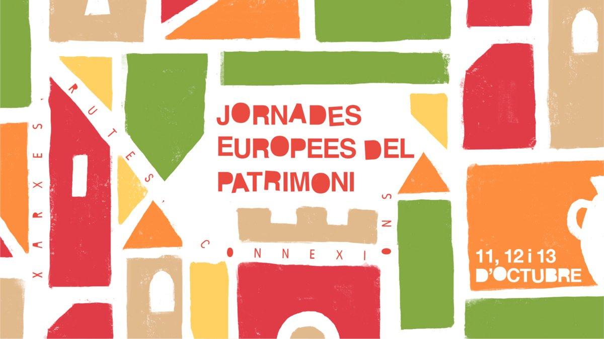 Cartell de les Jornades Europees de Patrimoni 2024
