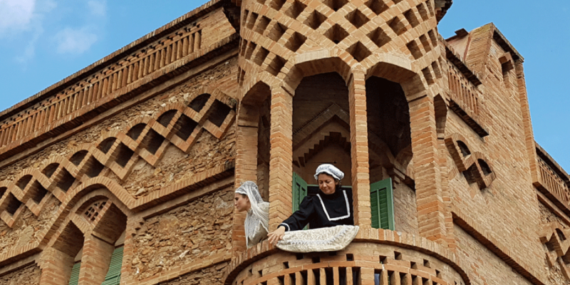 Festa del Modernisme Colònia Güell FOTO Turisme Baix Llobregat Festa del Modernisme Colònia Güell FOTO Turisme Baix Llobregat
