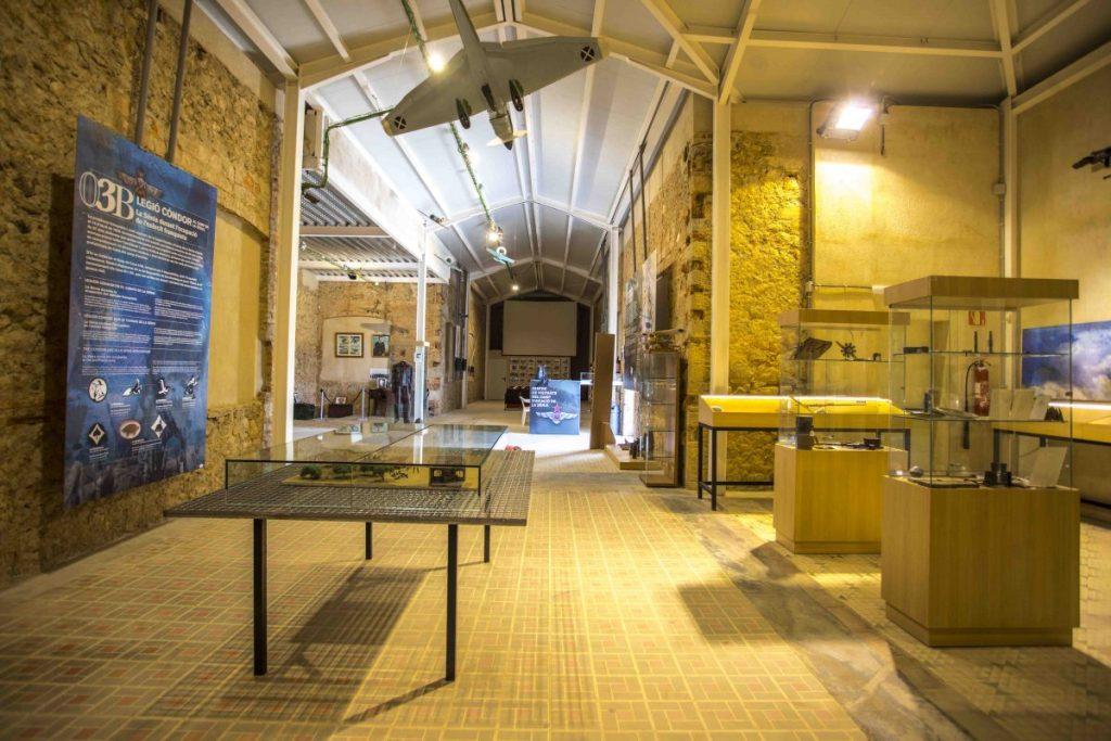 Imatge de l'espai del Museu del Camp d'Aviació de La Sènia FOTO lasenia.cat