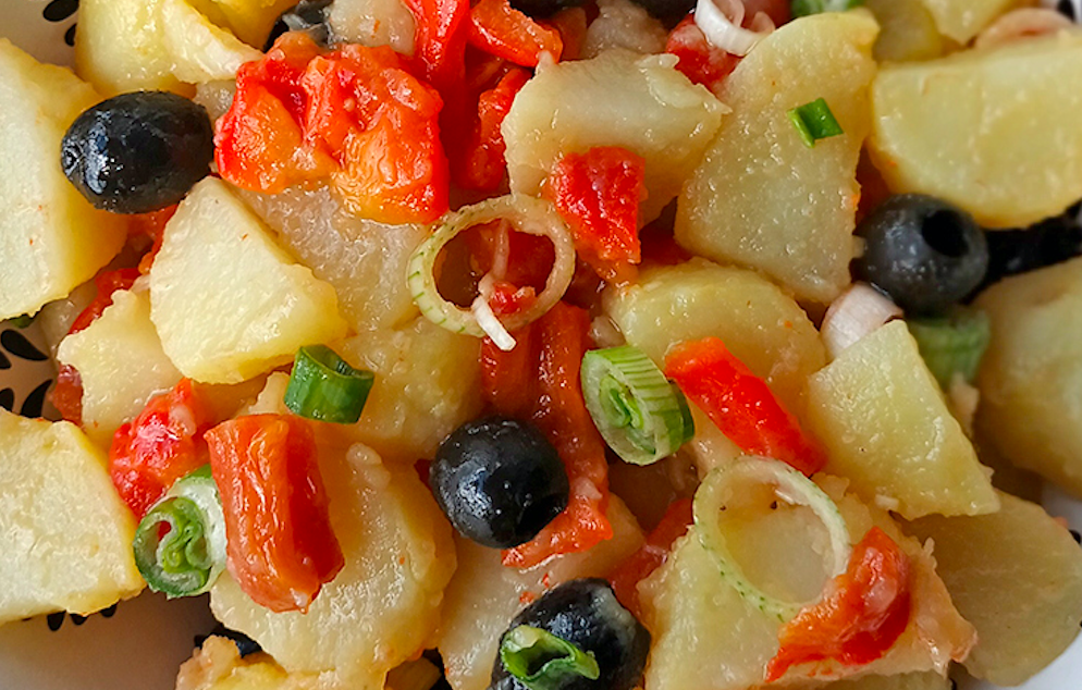 Amanida de patata i bacallà