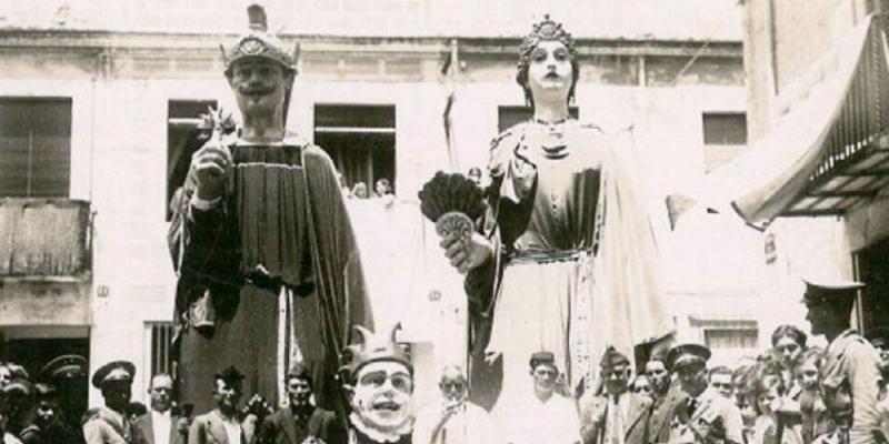 90 anys d’història gegants FOTO Patrimoni Gencat