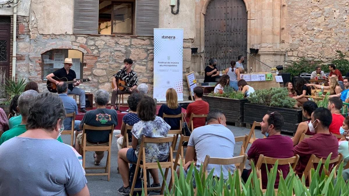 Un concert del Festival Itinera en una edició anterior