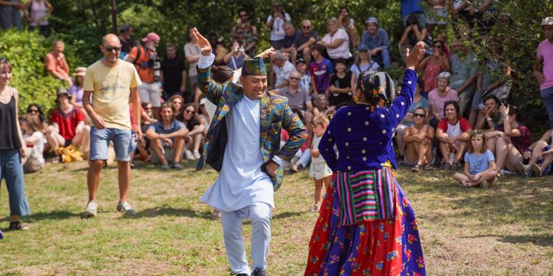 Ésdansa, El Festival de la dansa d'arrel tradicional a les Preses FOTO Ajuntament de les Preses